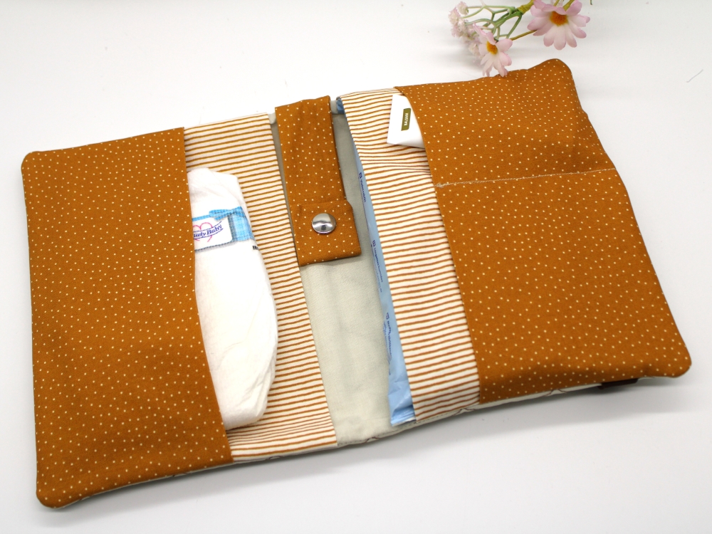 Bild 1 von Stickdatei ITH Windeltasche blanko mit Motiv Mama mit Baby  / (Stickrahmengröße) 24x36cm
