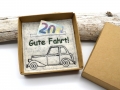 Bild 3 von Stickdatei Wunscherfüller Auto Gute Fahrt zum Führerschein Geschenkidee