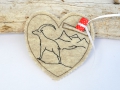 Bild 5 von ITH Stickdatei Anhänger Landhausstil  / (Größe) SET 10x10cm + 13x13cm