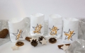 Bild 3 von ITH  Lichterbeutel Advent mit Stern und Zahl  / (Stickrahmengröße) 13x18cm