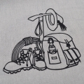 Bild 3 von Plotterdatei Rucksack wandern Berge Pickel Bergsteigen