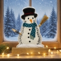 Bild 1 von Stickdatei ITH Tischadventskalender Schneemann 