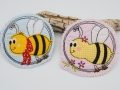 Bild 1 von Stickdatei Biene Hummel doodle