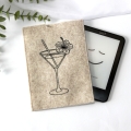 Bild 2 von Stickdatei Cocktailglas Konturstich 