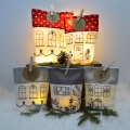 Bild 5 von ITH Lichterbeutel Stickdatei Haus Häuser SET  / (Stickrahmengröße) 15x22cm