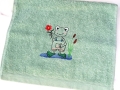 Bild 4 von Stickdatei lustiger Frosch im Konturstich