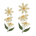 Stickdatei Blume Blüten