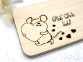 Bild 3 von Plotterdatei Laser Motiv Maus mit Herz Hab dich lieb