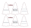 Bild 2 von Stickdatei Tannenbaum ITH 13x18cm und 13x20cm