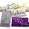 Bild 4 von Stickdatei Schokohülle Muttertag SET Mama Mutti