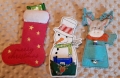 Bild 9 von Stickdatei Weihnachten Nikolaus Schneemann Stiefel ITH 13x18cm