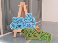Bild 6 von Stickdatei Berge Meer blanko Schlüsselanhänger