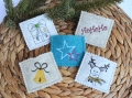Bild 2 von Stickdatei Schokohüllen Weihnachten