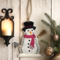 Bild 3 von Stickdatei ITH Tischadventskalender Schneemann 
