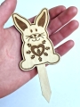 Bild 5 von Laser Motiv SET Gravur SVG Hase Häschen Ostern