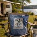 Bild 3 von Stickdatei Camping Wohnwagen Handarbeiten Urlaub Redwork