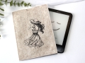 Bild 3 von Stickdatei Dame im Sommerkleid Sommer Konturstich 