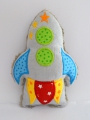 Bild 2 von ITH Stickdatei Rakete  / (Größe) 18x26cm
