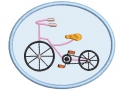 Bild 3 von Stickdatei Fahrrad SET verschiedene Größen