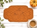 Bild 6 von Stickdatei ITH Herbst Kürbis Untersetzer Quilt Optik 12 Größen