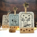 Bild 2 von Stickdatei ITH Adventskalender 10x10cm Tischadventskalender togo Weihnachten Advent