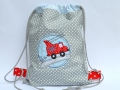 Bild 3 von Stickdatei DOODLE Feuerwehr 2er SET für den 10x10cm Rahmen