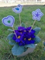 Bild 8 von Stickdatei kleine Stecker Cake Topper Stiftetopper Frühling