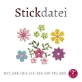 Bild 1 von Stickdatei Blumen Minis SET