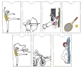 Bild 3 von Stickdatei Schokohülle SET Sport Trainer Danke sagen 