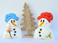Bild 2 von ITH Stickdatei Schneemann  18x28cm