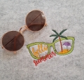 Bild 8 von Stickdatei Sonnenbrille mit Palme
