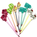Stickdatei Topper Stiftetopper Schulanfang Motive
