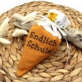 Bild 3 von ITH Stickdatei zweifarbig Schultüte Zuckertüte aus Stoff Blankodatei verschiedene Größen