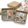 Stickdatei  ITH Wunscherfüller Pferd Stall Reiten Geld verschenken