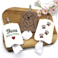 Stickdatei ITH Gassibeutel Hundebeutel Anhänger