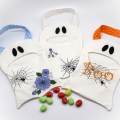 Bild 3 von Stickdatei ITH Beutel Halloween Gespenst Geist Gespensterbeutel  / (Stickrahmengröße) 20x30cm