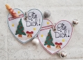 Bild 4 von Stickdatei Weihnachten Anhänger verschiedene Motive im SET