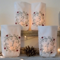 Bild 3 von ITH  Lichterbeutel Advent Stickdatei