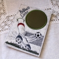 Bild 2 von Stickdatei Fußball Fußballtor Mugrug Tassenteppich ITH Fußball Liebe