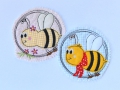 Bild 1 von Stickdatei Biene Hummel doodle  / (Größe) 10x10cm