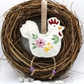 Bild 2 von Stickdatei ITH Huhn Anhänger 