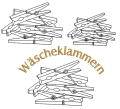 Bild 2 von Stickdatei Klammern Wäscheklammern Redwork Konturstich