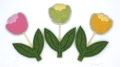 Bild 2 von Stickdatei ITH Tulpe Frühling Stabstickdatei