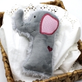 Stickdatei Elefant ITH Rassel Kuscheltier