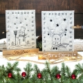 Stickdatei ITH Adventskalender Tischadventskalender togo Weihnachten Advent