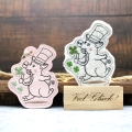 Stickdatei ITH SET Schwein Glücksbringer