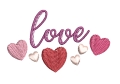 Bild 2 von Stickdatei Herzen love