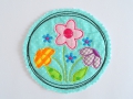 Stickdatei doodle Blumenwiese Blumen
