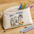Bild 4 von Stickdatei Schule Schulranzen 1. Schultag