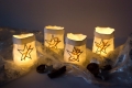 Bild 5 von ITH  Lichterbeutel Advent mit Stern und Zahl